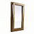 Пластиковое окно одностворчатое РЕХАУ 60 мм 1 камерный стеклопакет ламинированное в массе энергосберегающее